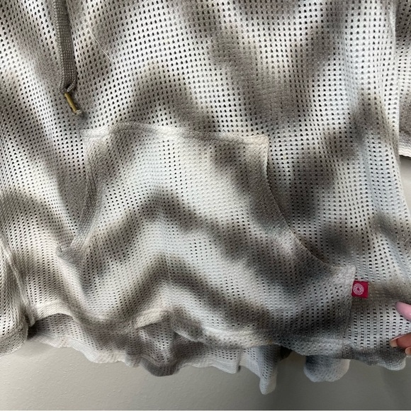 XCVI Women Tunic‎ Sweatshirt Top Large Open Knit Cowl Neck Lagenlook Chevron - Picture 5 of 12